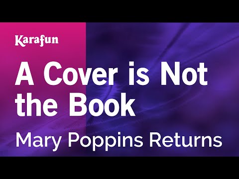A Cover is Not the Book - Mary Poppins Returns | Karaoke Version | KaraFun