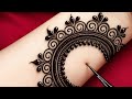 Very Stylish Front Hand Mehndi Design|| Simple & Beautiful Mehndi Designs|| easy mehndi design