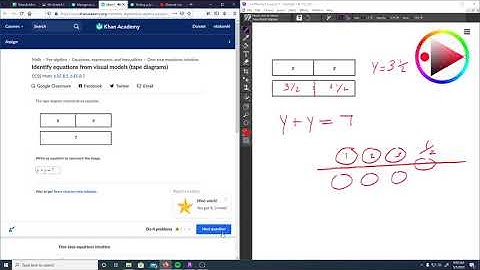 Identify Equations from Tape Diagrams