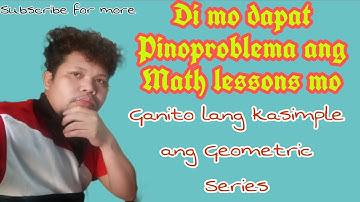 #sumofseries #sumofgeometric Finite Geometric Series