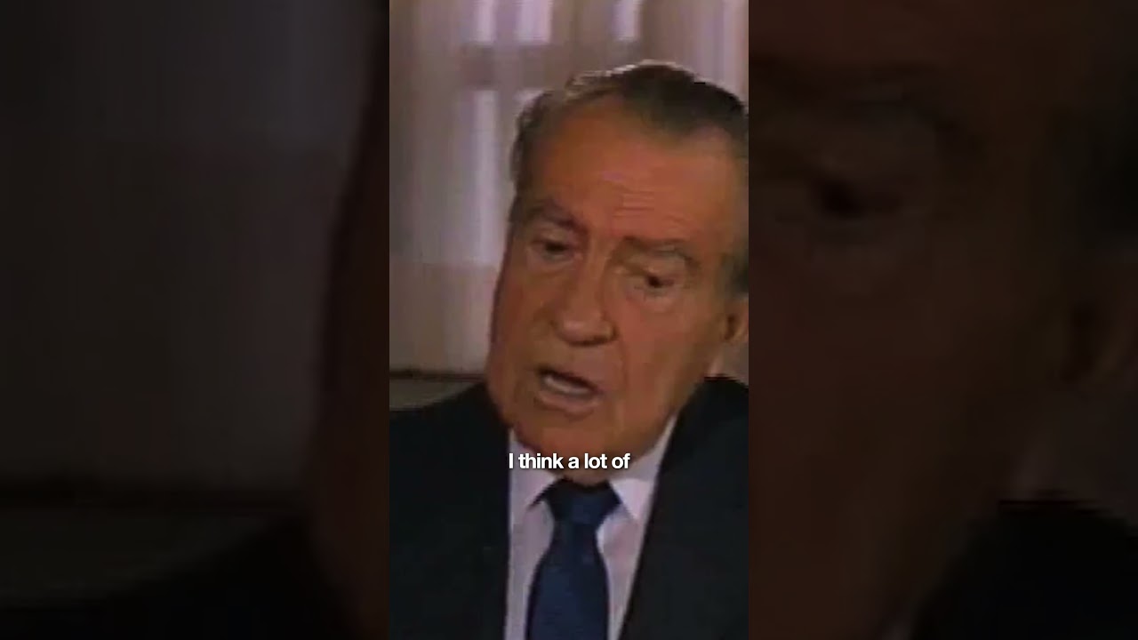 Richard Nixon: "Reporters Don’t Win Prizes for Good News"