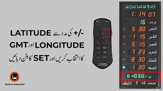 Salaat Panel add new city urdu