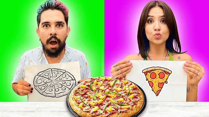 ¡QUIEN DIBUJE MEJOR LA COMIDA SE LA GANA!