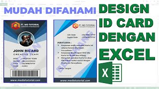 Belajar Membuat ID CARD Dengan Excel