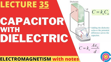 capacitors with dielectric | parallel plate capacitor with dielectric | imran abid