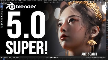 Blender 5.0 - New Tools, Nodes, Modes & More!