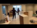 Time Lapse - Setting up Embroidery Garden After the Move