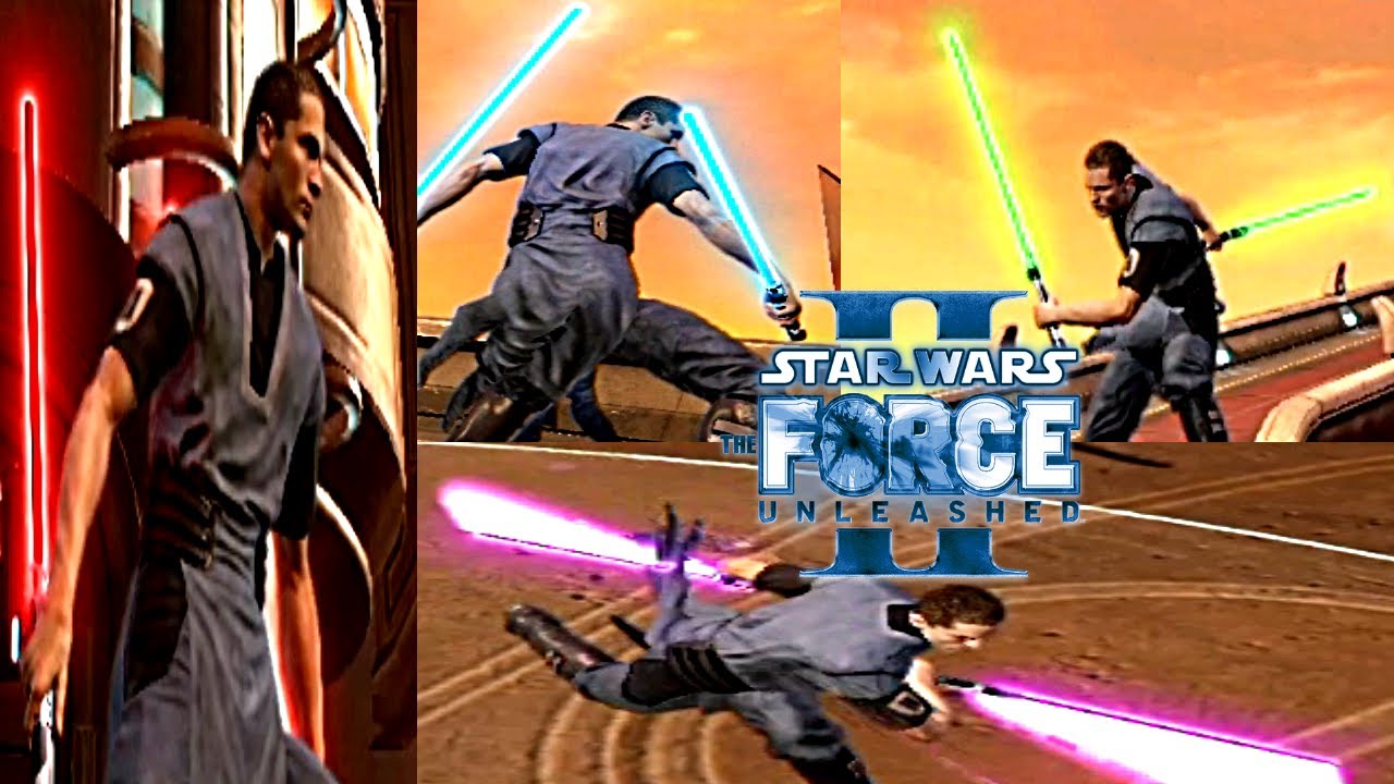 Star Wars: The Force Unleashed II | Black Core Lightsabers [MOD] - YouTube