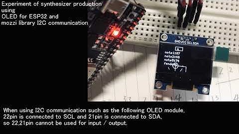 mozzi ESP32 MUSIC_SOUND_Device_ESP32で音楽_シンセ_ドラム_I2C_OLED_test_8_25
