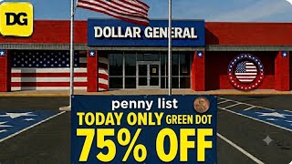 Dollar General Run Deals Today Penny list and more Patriotic Visuals