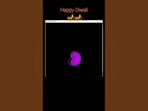 Ezcoding🔥🔥Create Animation🔥#Python Happy Diwali 🎇 🪔🪔 - YouTube