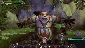 World of Warcraft Mists of Pandaria Classic Pre Patch Full Pandaren Monk Starting Quest