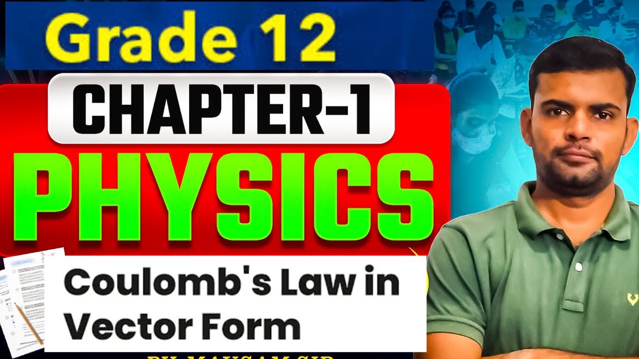 Vector Representation of Coulomb's Law | Physics Made Easy with Visuals & Examples
