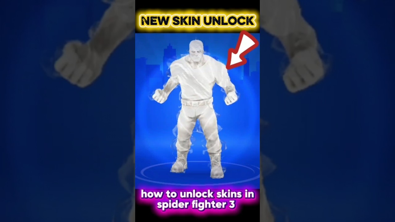 😱 How to Unlock Skins in Spider Fighter 3 