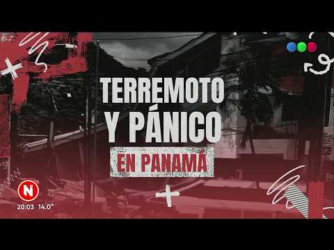 EARTHQUAKE AND PANIC IN PANAMA #TelefeNoticias