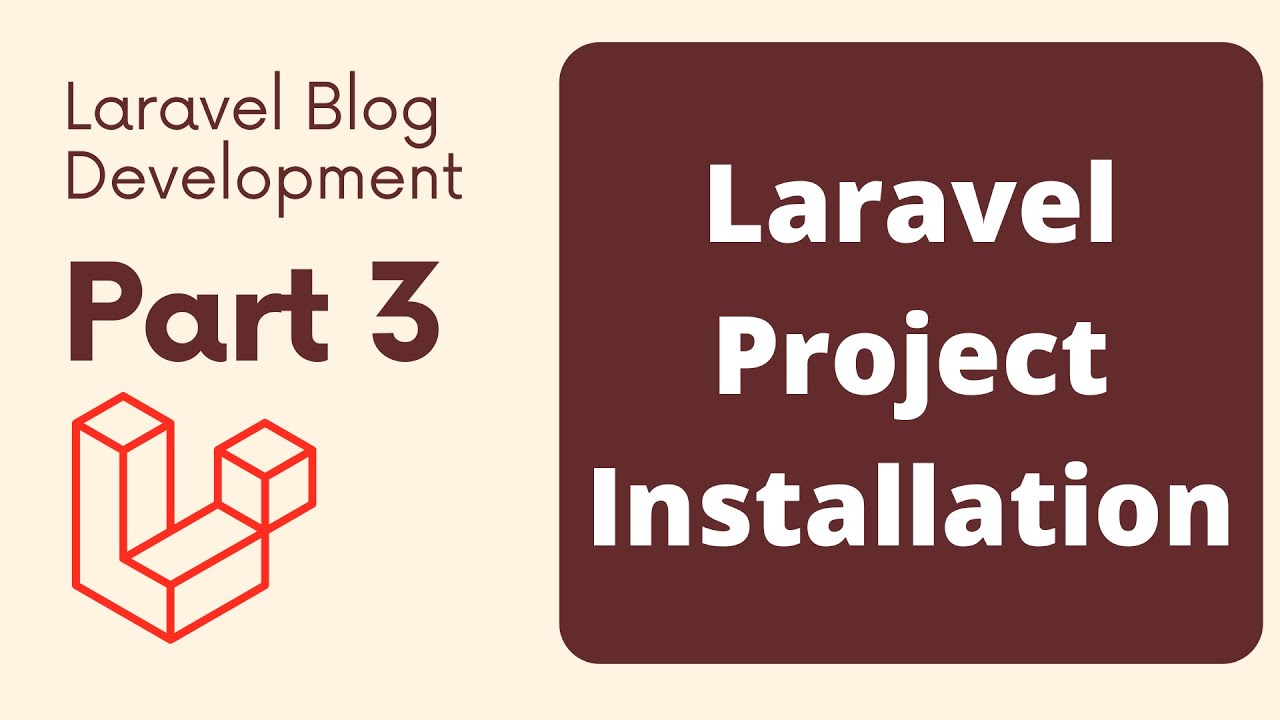 Laravel Blog Development Part 3 | Laravel Project Setup | The Test ...
