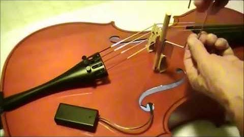 Setting Sound Post In Cello, This tool makes it easy to set and reset the sound post