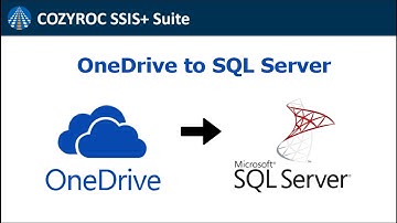 Connect Onedrive to SQL Server. Transfer files from OneDrive to SQL Server. COZYROC SSIS+