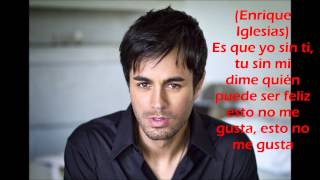 Nicky Jam ft Enrique Iglesias - El Perdón letras