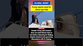 Trump Says US Doesn’t Need China’s Help On Iran | Daily GK