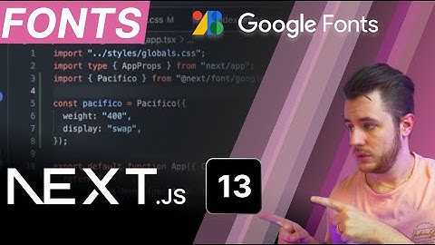 Using fonts in Next.js : do’s and don’ts