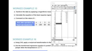 Transforming to linearity