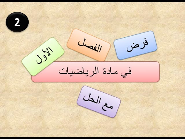 السنة الثانية متوسط : الفرض الأول في الرياضيات لسنة 2019 مع الحل