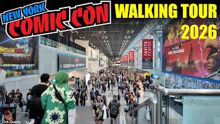 New York comic con 2026  - Show Floor Walkthrough - Full Tour - 4k Guide