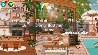 Speed Build | Lively, Bustling Home | Vacation Pool Villa | Toca Boca