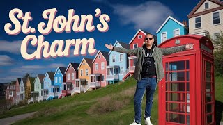 St. John's, Newfoundland - EXPLORING Downtown on foot!
