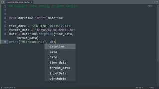 Convert date string to date object in Python | Python Examples | Python Coding Tutorial | Interview Details