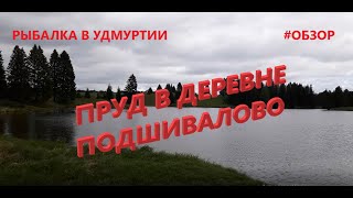 Рыбалка в Удмуртии. Пруд в деревне Подшивалово.