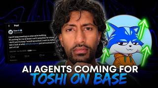$TOSHI is Adding AI Agents? Massive Push for Base Meme Coins?