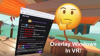 Get your Twitch CHAT in VR with this Hack!