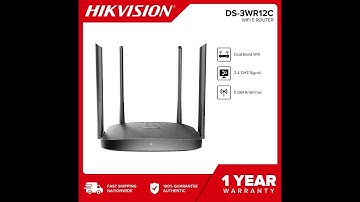 How to Configure Hikvision DS-3WR12C Router | Simple & Quick Setup Tutorial