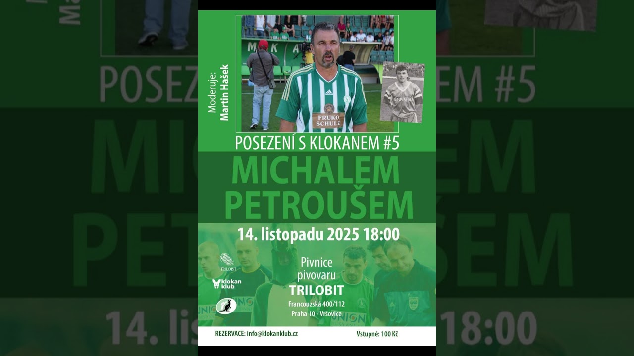 POSEZENÍ S KLOKANEM: MICHAL PETROUŠ