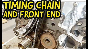 1FZFE Motor Revisie - Distributieketting, Voorste hoofdkeerring, Oliepomp, Distributiekettingdeksel