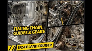 1FZFE Engine Rebuild - Timing chain, Front main seal, Oil pump, Timing chain cover