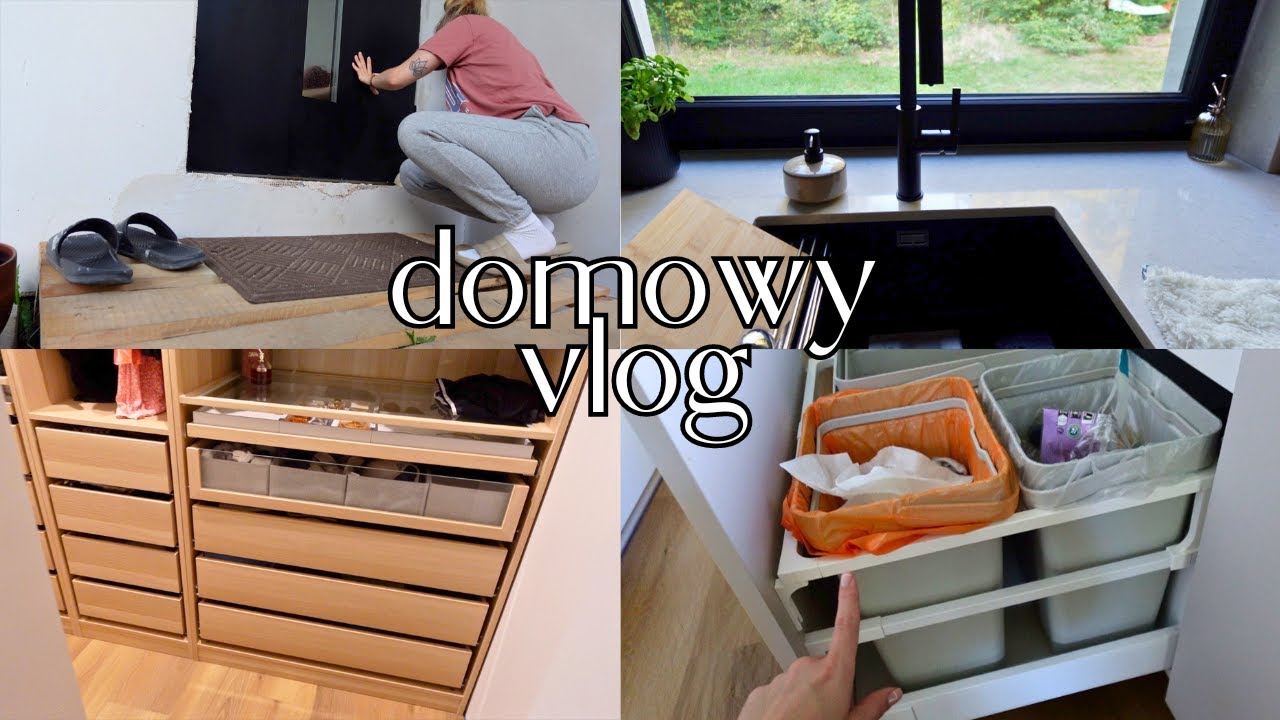 Garderoba z IKEA | Wtopa z baterią | Pierwsze mycie drzwi | Tani Air Fryer | Segregacja śmieci