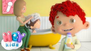 Wash your hands song 🎤 KARAOKE | Songs for Kids | HeyKids Nursery Rhymes