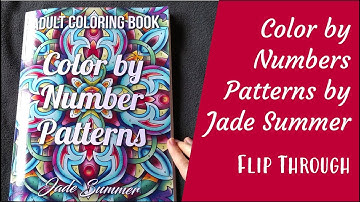 Color by Number Patterns by Jade Summer - Flip Through