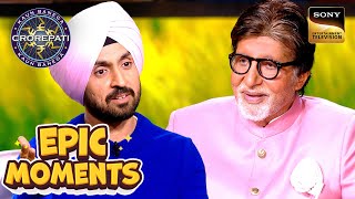 KBC S17 | Diljit Dosanjh के नेक काम को Big B ने किया Appreciate | Epic Moments