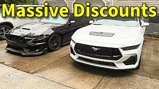 2024 Ford Mustang NOT SELLING  Dealers Giving Them Away