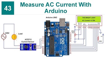 Measure AC Current With Arduino With Code and Circuit || Proteus Simulation
