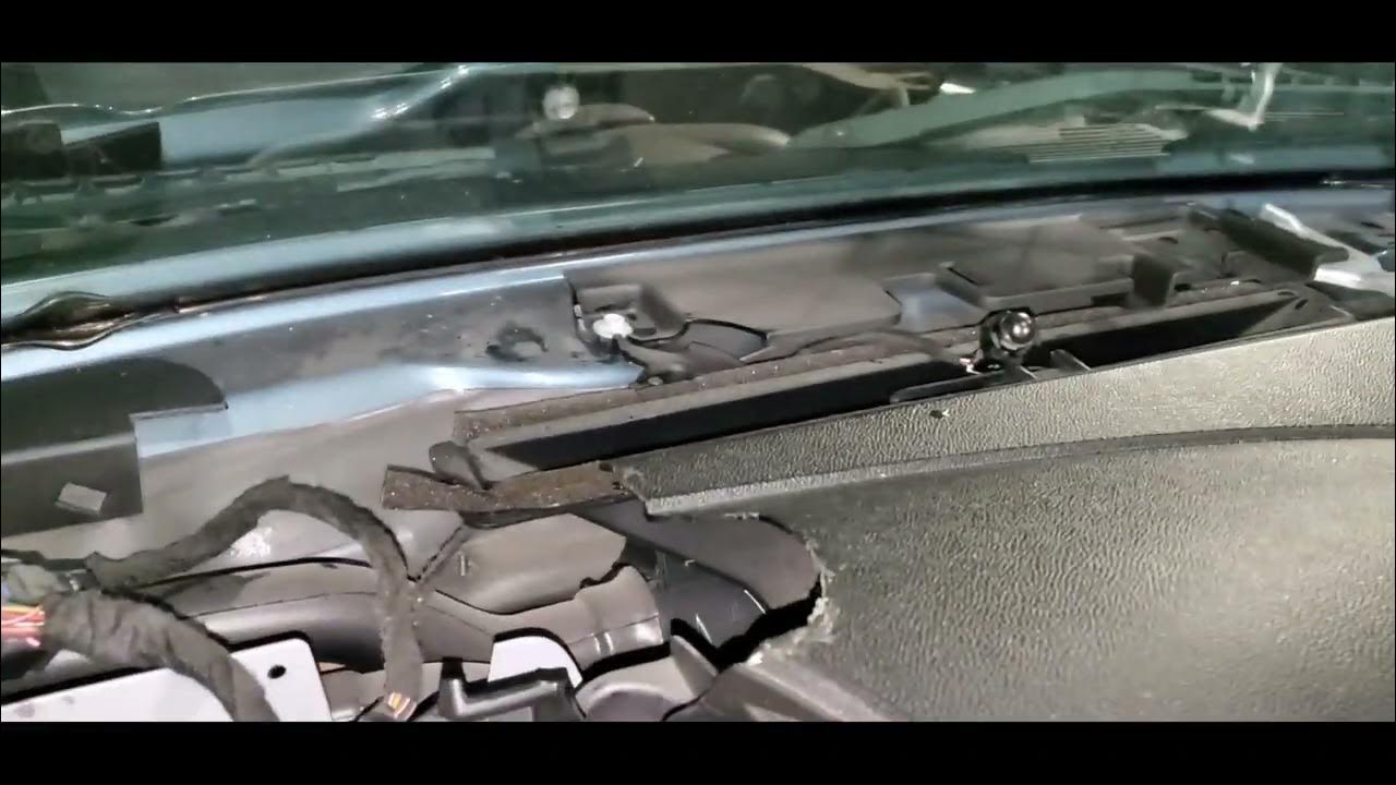 Replacing whole Dash board on a 2008 silverado - YouTube