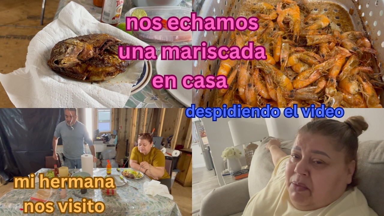NOS VICITO MI HERMANA ‼️HOY SI NOS DIMOS UNA BUENA COMIDA 🥘‼️
