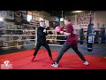 How To Throw The Check Hook Using Mayweather's Footwork