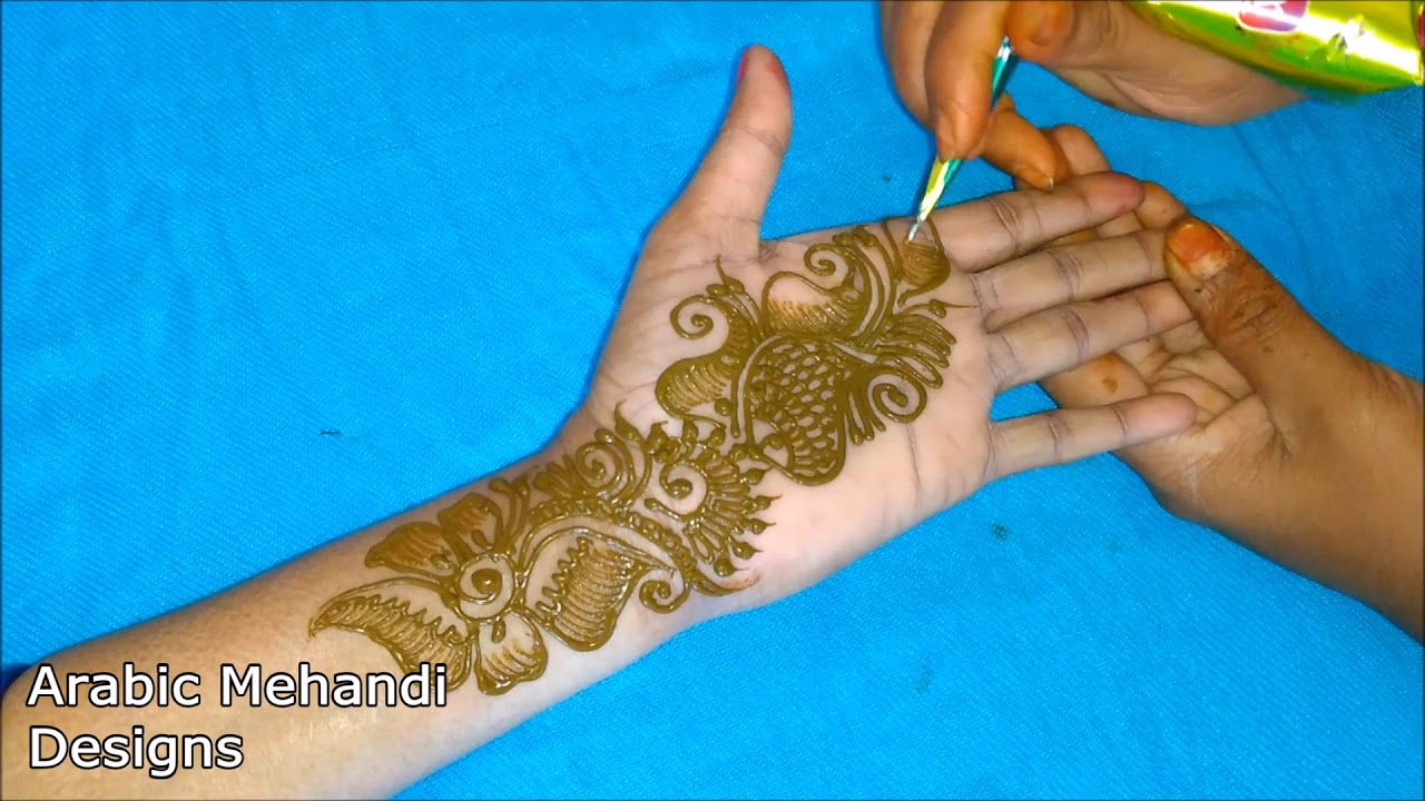 Arabic Mehandi Simple Bridal Mehndi Designs For Hands Full