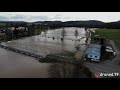 Hochwasser Flutmulde 02/2021 Sonneberg / Oberlind / Unterlind