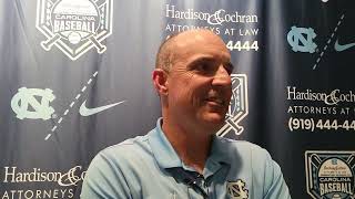 UNC coach Scott Forbes after the Tar Heel's 6-3 victory over Duke